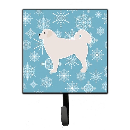 Carolines Treasures Winter Snowflake Polish Tatra Sheepdog Leash or Key Holder BB3527SH4